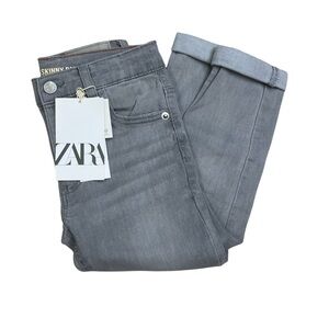 NWT Zara The Skinny Pant Gray Jeans